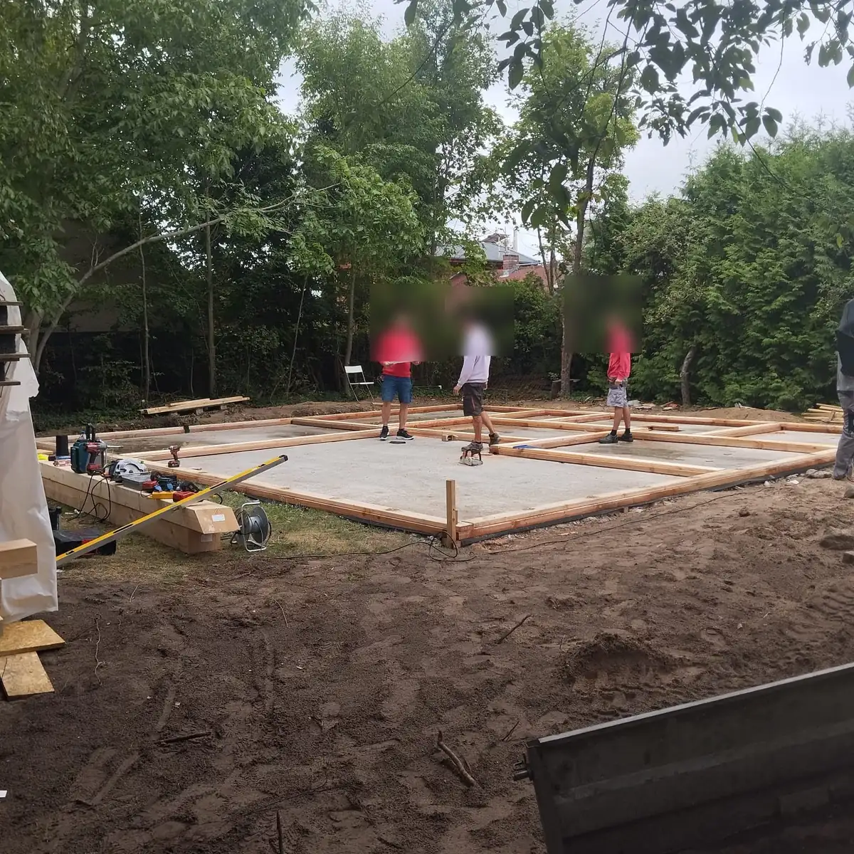 Hausmontage — Foto 1