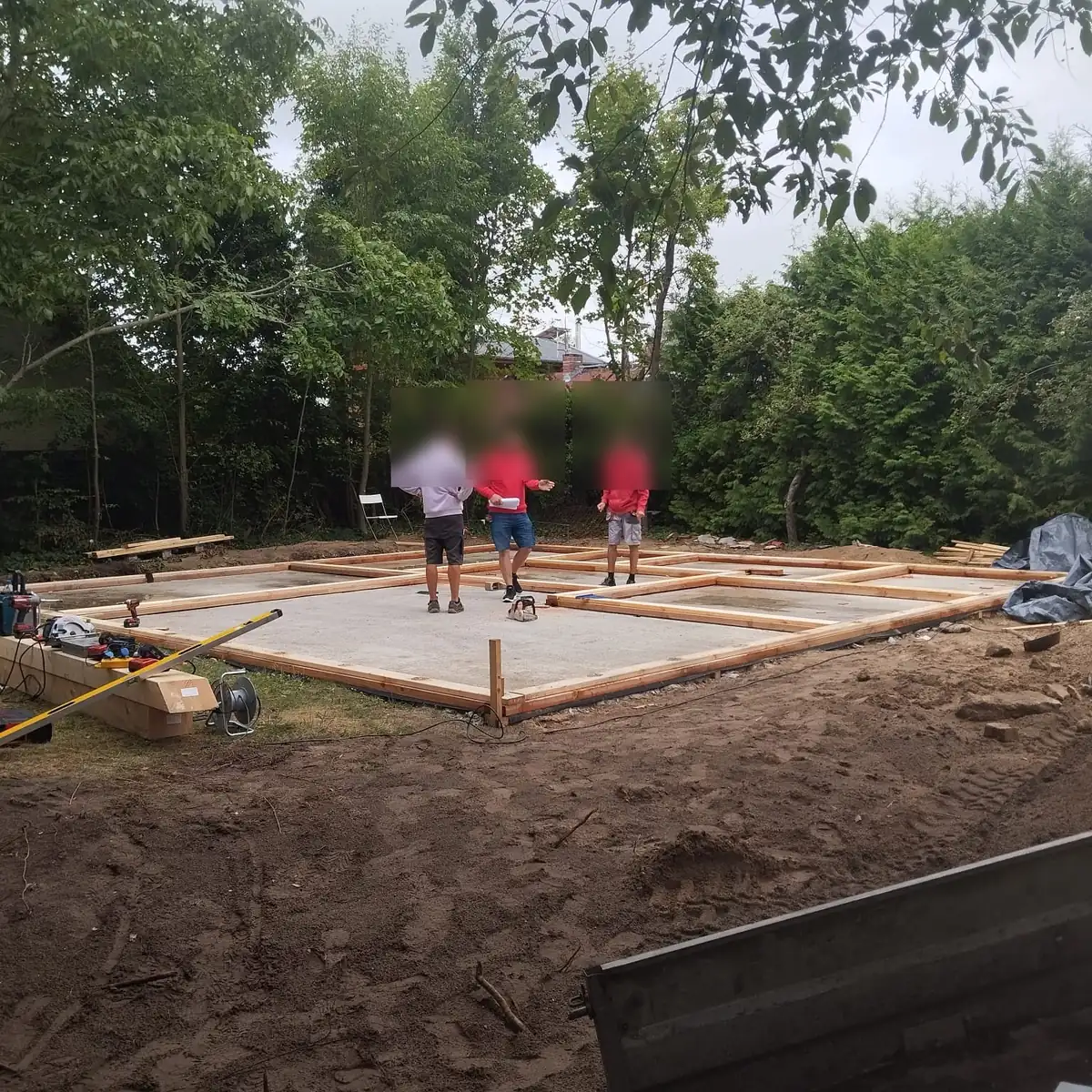 Hausmontage — Foto 2
